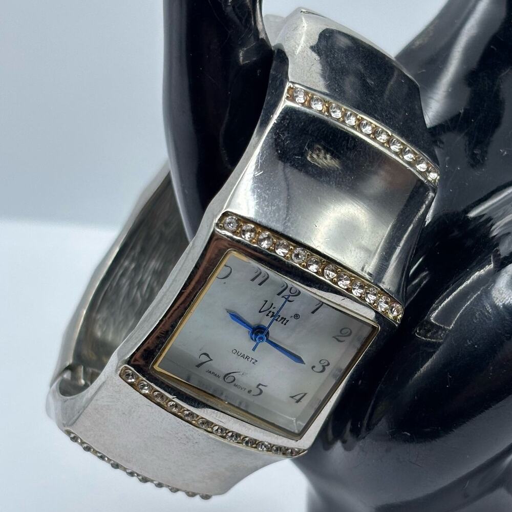 Silver Vivani Cuff Watch - Picture 3 of 3